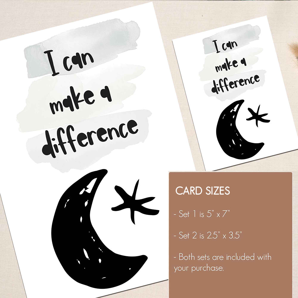 26 Printable Children's Affirmation Cards - Digital Download (PDF)