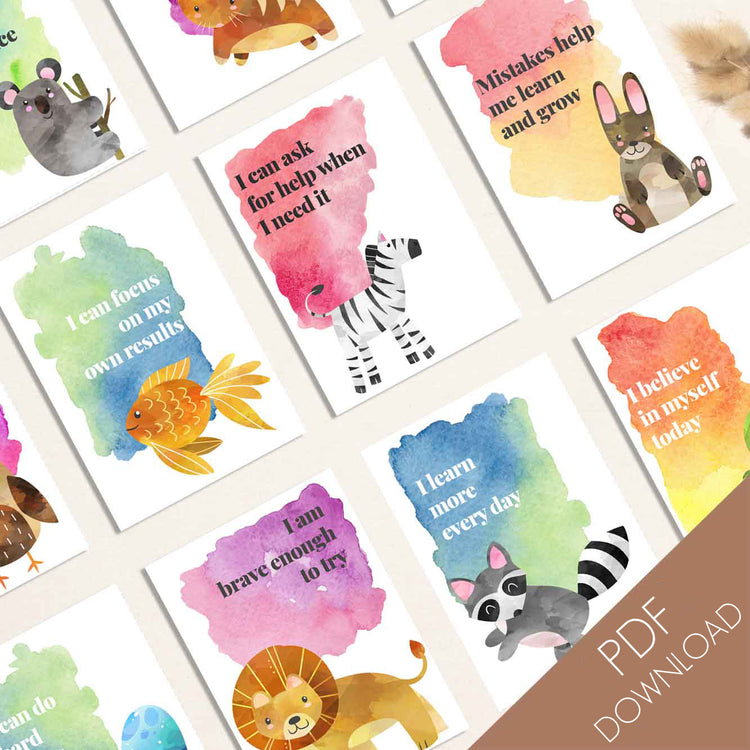 Printable Affirmation Cards
