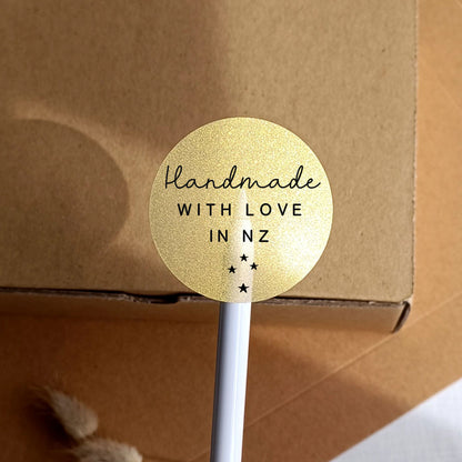 Handmade With Love In NZ - Gold - At The Helm NZ