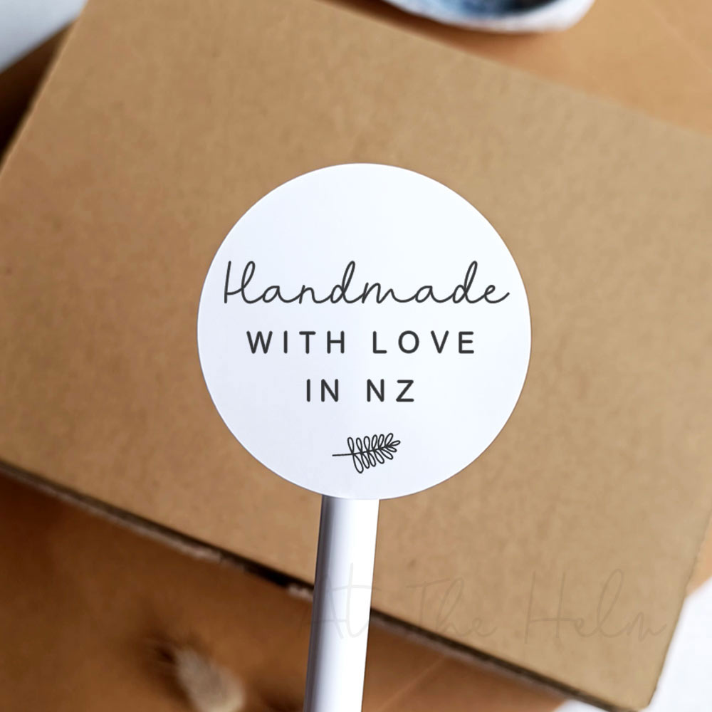 Handmade With Love In NZ - White - At The Helm NZ