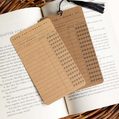 Reading Log Bookmark