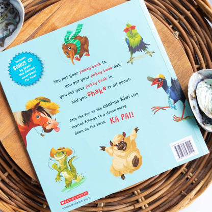 The Kiwi Hokey Tokey -  Lynette Evans, Stevie Mahardhika, Pio Terei & Ngaere Roberts | Pre-loved, Second-Hand Children's Book