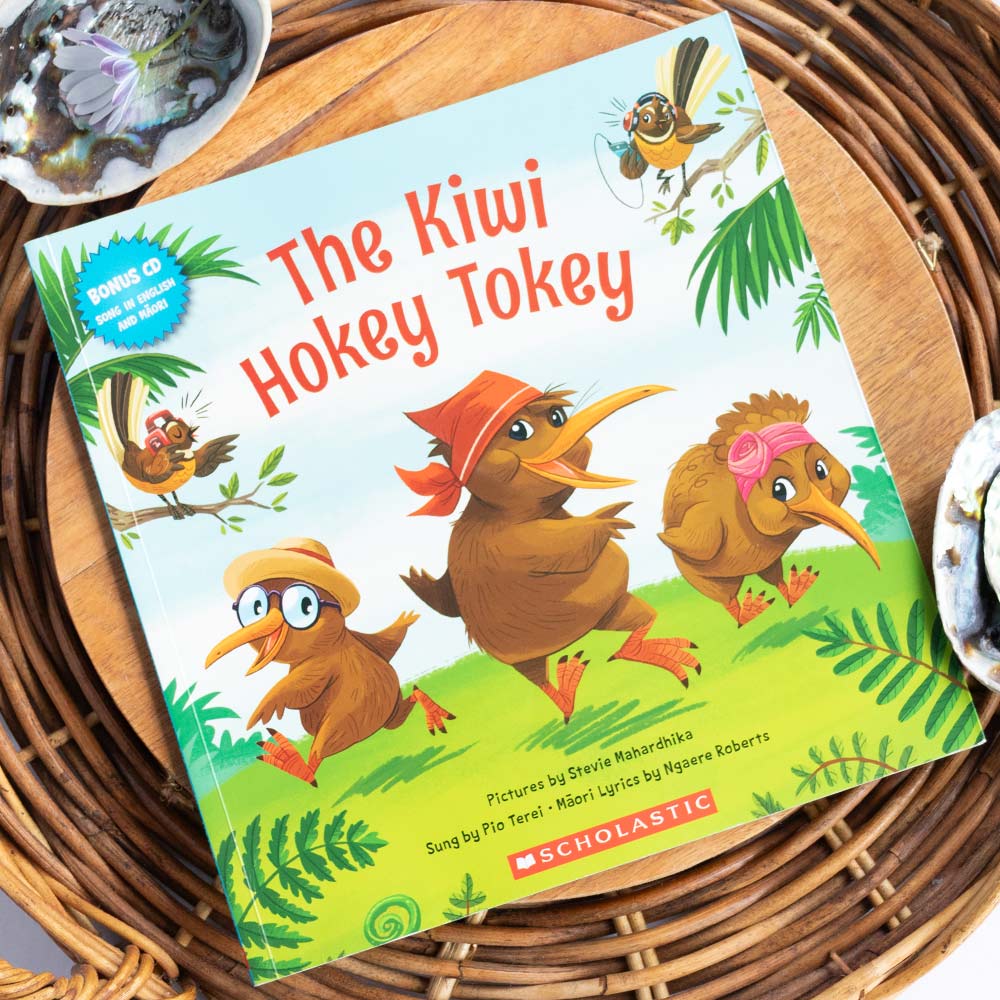 The Kiwi Hokey Tokey -  Lynette Evans, Stevie Mahardhika, Pio Terei & Ngaere Roberts | Pre-loved, Second-Hand Children's Book