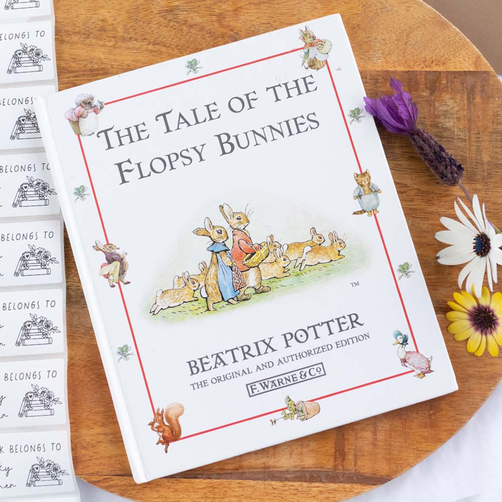 The Tale of the Flopsy Bunnies by Beatrix Potter| Pre-loved Children's Book