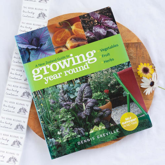 A New Zealand Guide To Growing Year Round - Dennis Greville | Pre-loved Giftable Book