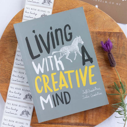Living With A Creative Mind- Jeff Crabtree, Julie Crabtree | Pre-loved Giftable Book